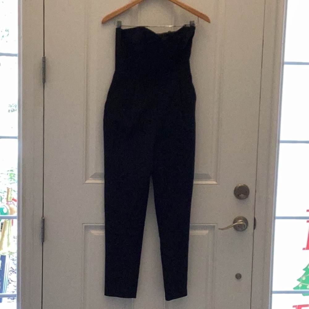 Euc Adeline Rae Black Jumpsuit